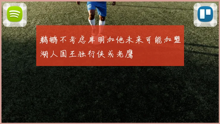鹈鹕不考虑库明加他未来可能加盟湖人国王独行侠或老鹰