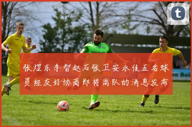 张煜东李智赵石张卫安永佳五名球员经友好协商即将离队的消息发布